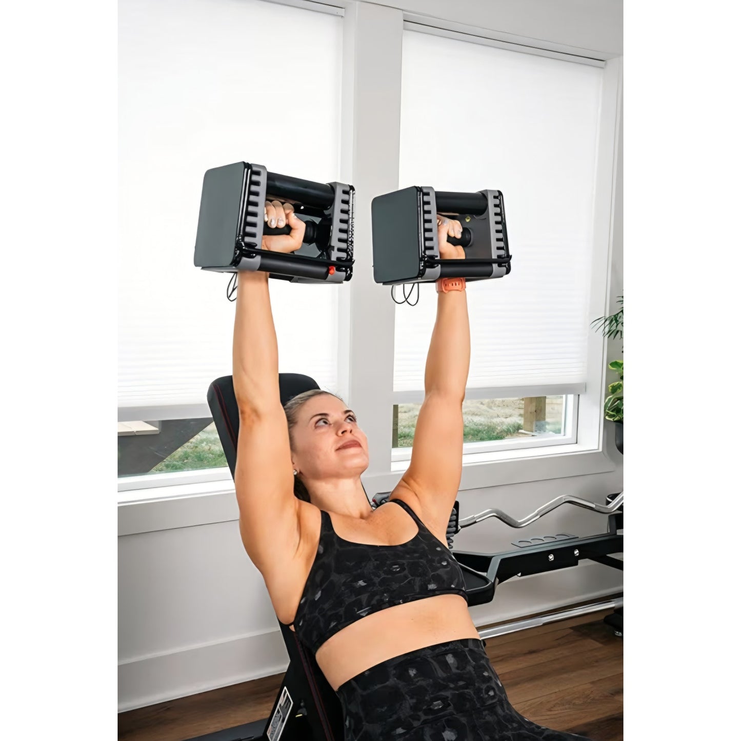 PowerBlock Elite EXP Adjustable Dumbbells, Sold in Pairs, Stage 1, 5-50 lb. Dumbbells