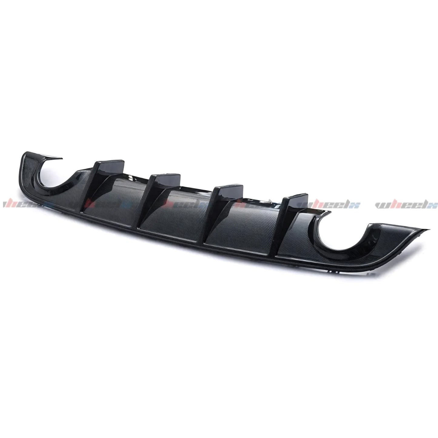 Rear Diffuser Compatible with 2015-2023 Dodge Charger, Rear Bumper Lip Splitter Fit for SRT Hellcat