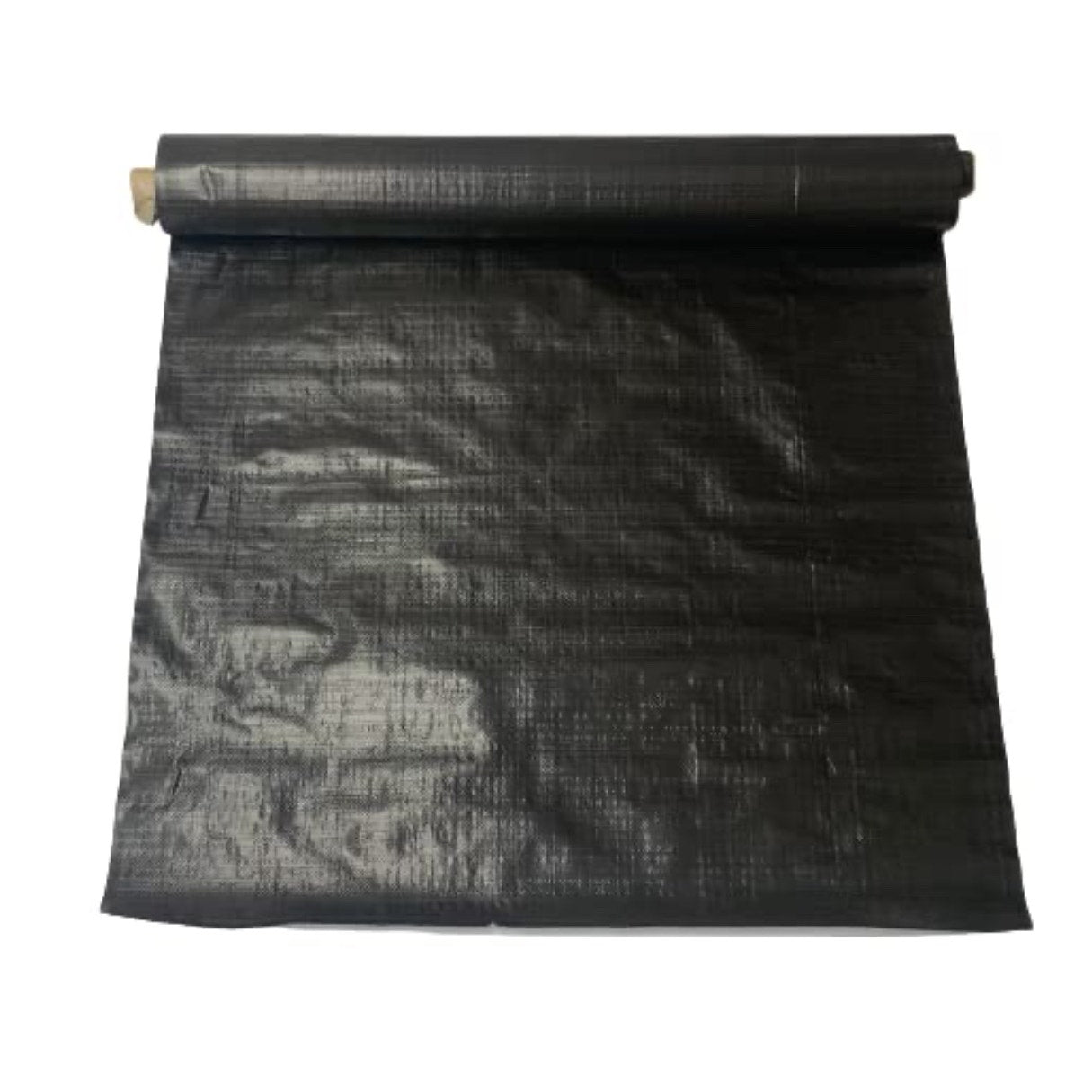 Mutual WF200 Polyethylene Woven Geotextile Fabric, 300' Length x 6' Width, Black