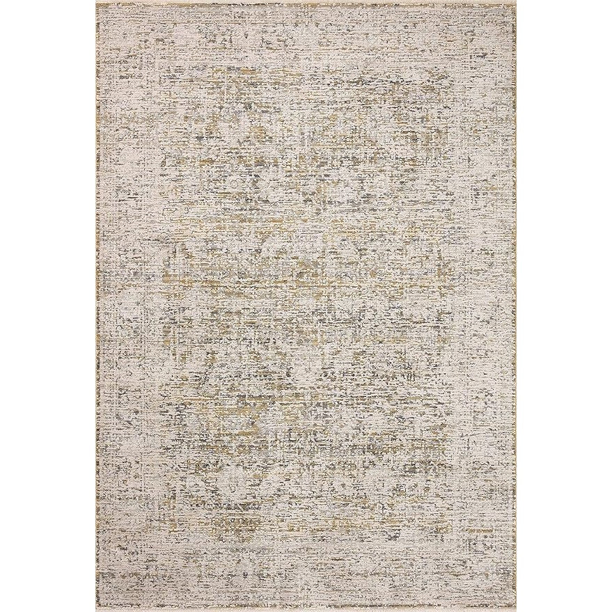 Loloi Amber Lewis Alie, Gold/Beige 9'-6'' x 13'-1'', .13'' Pile Height, Area Rug (Rectangular)