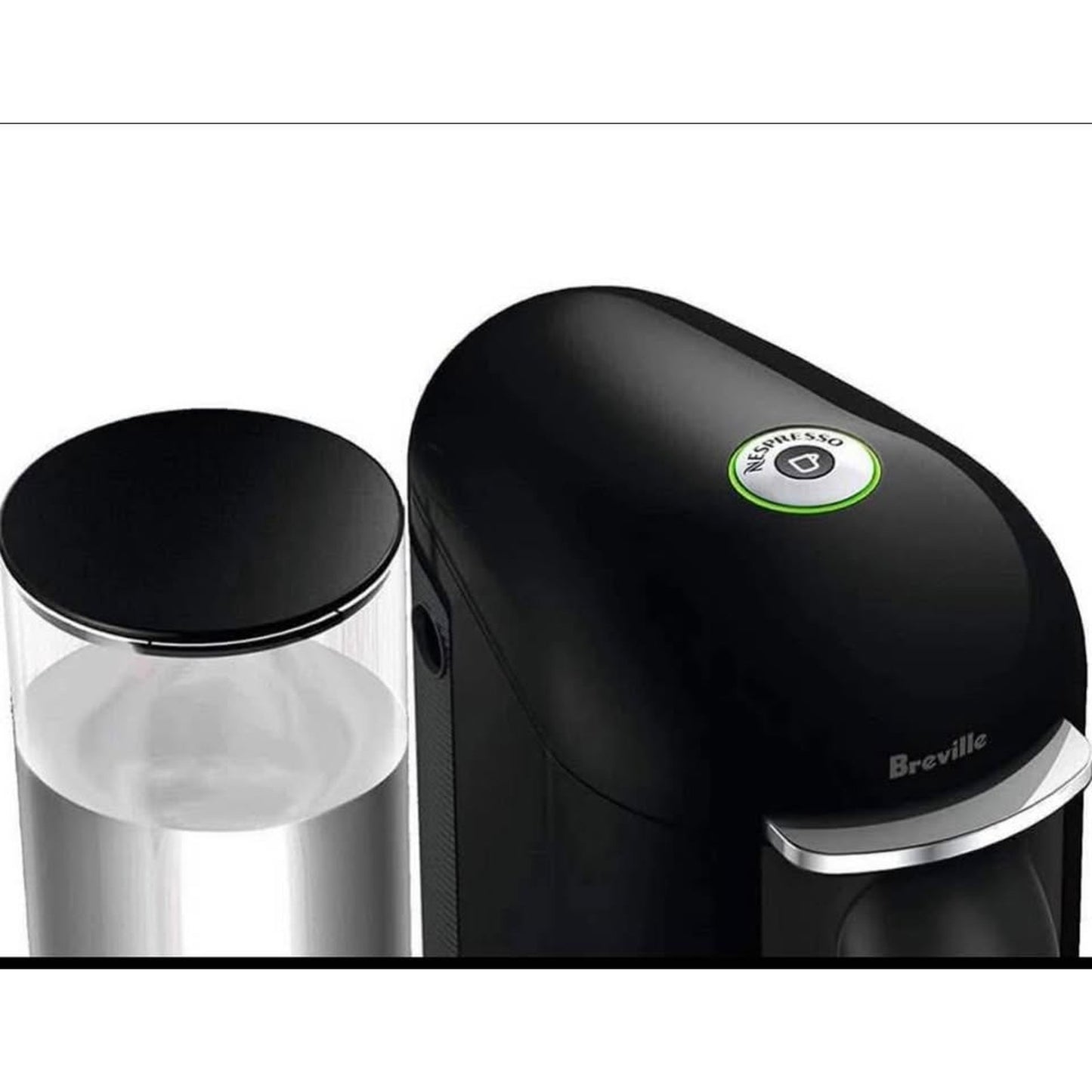 Nespresso Vertuo Plus Deluxe Coffee and Espresso Maker by Breville, Piano Black with Aeroccino Milk