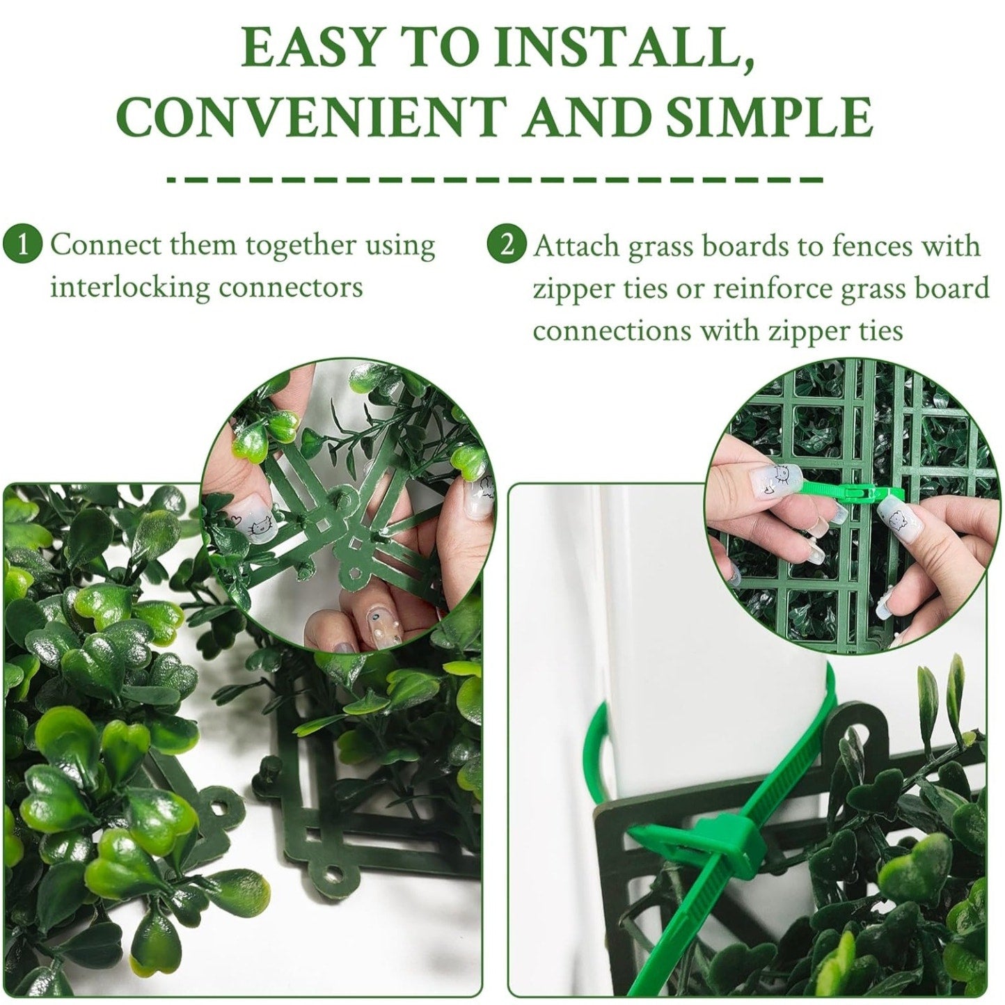 Artificial Ivy Privacy Fence Screen: 72"x 144" (72 SQFT) 4-Layer Leaf UV