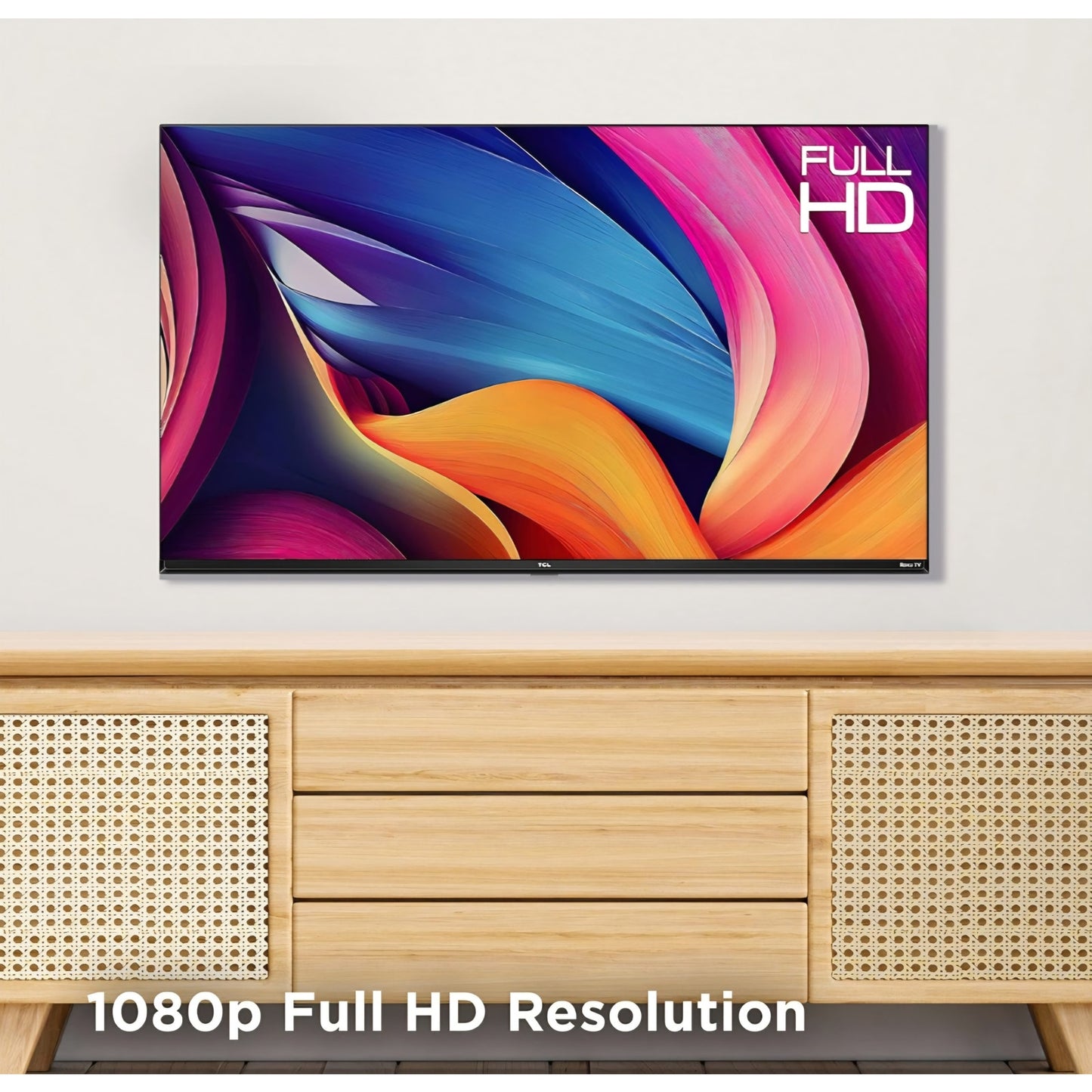 TCL 40-Inch Class S3 1080p LED Smart TV with Roku TV (40S350R, 2023 Model), Compatible with Alexa,
