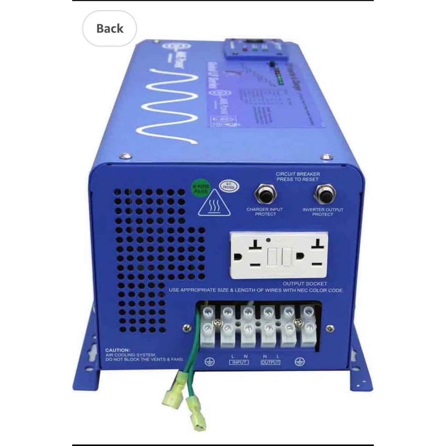 $650 obo AIMS Power PICOGLF30W12V120VR 3000 Watt and 9000 Watt Surge 12VDC Input to 120VAC Output Pu