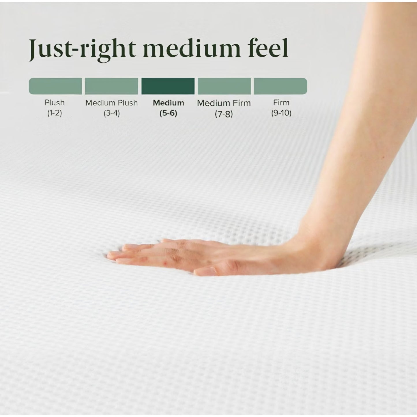 Zinus 12 Inch Queen Green Tea Cooling Memory Foam Mattress, Medium Feel Refreshing & Cooling Sleep