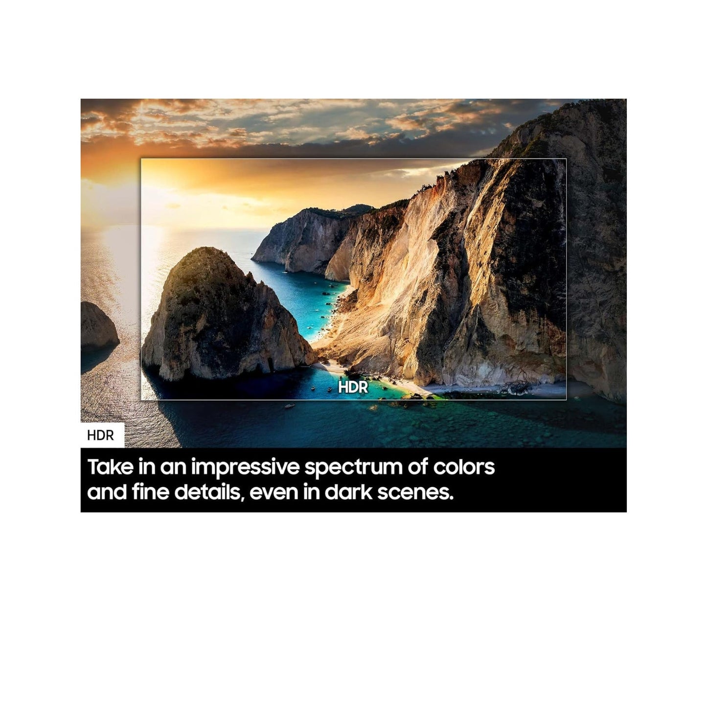 Samsung 70-Inch Class Crystal UHD 4K DU7200 Series HDR Smart TV