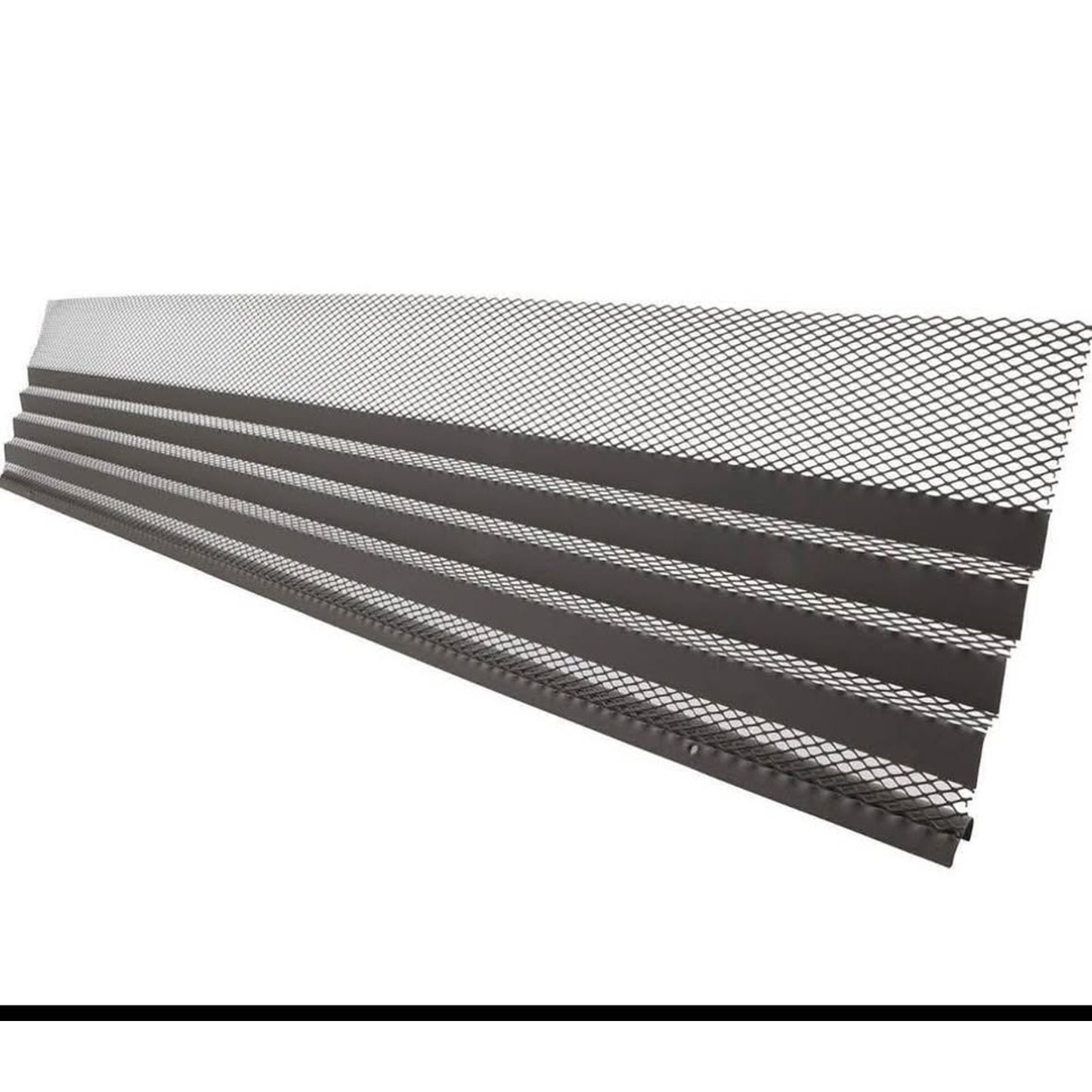 Amerimax Home Products 638010 Hoover Dam Gutter Guard, Dark Gray, 10 Count (Pack of 1)