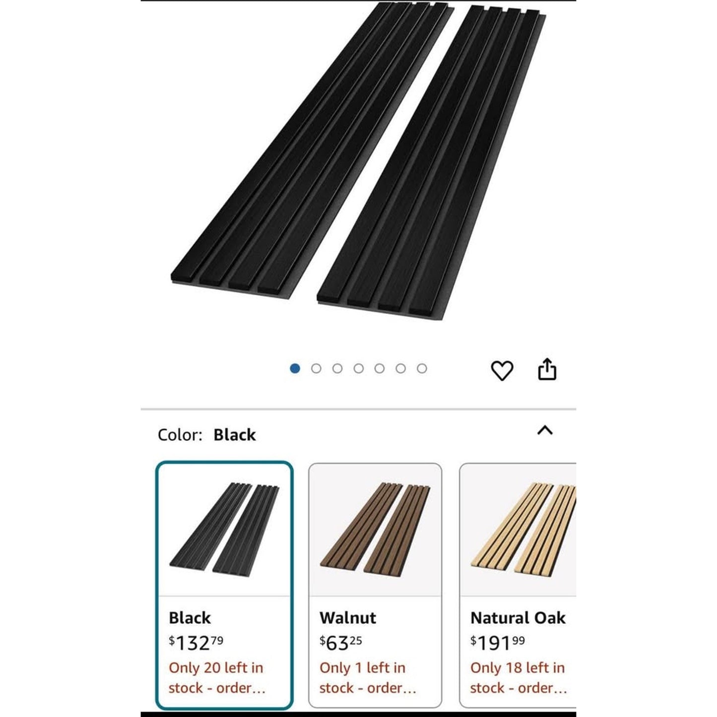 ROOMTEC Acoustic Wood Wall Panels, 94.49” x 12.6” Soundproof Wall Panels, Wood Slat Wall Panels for