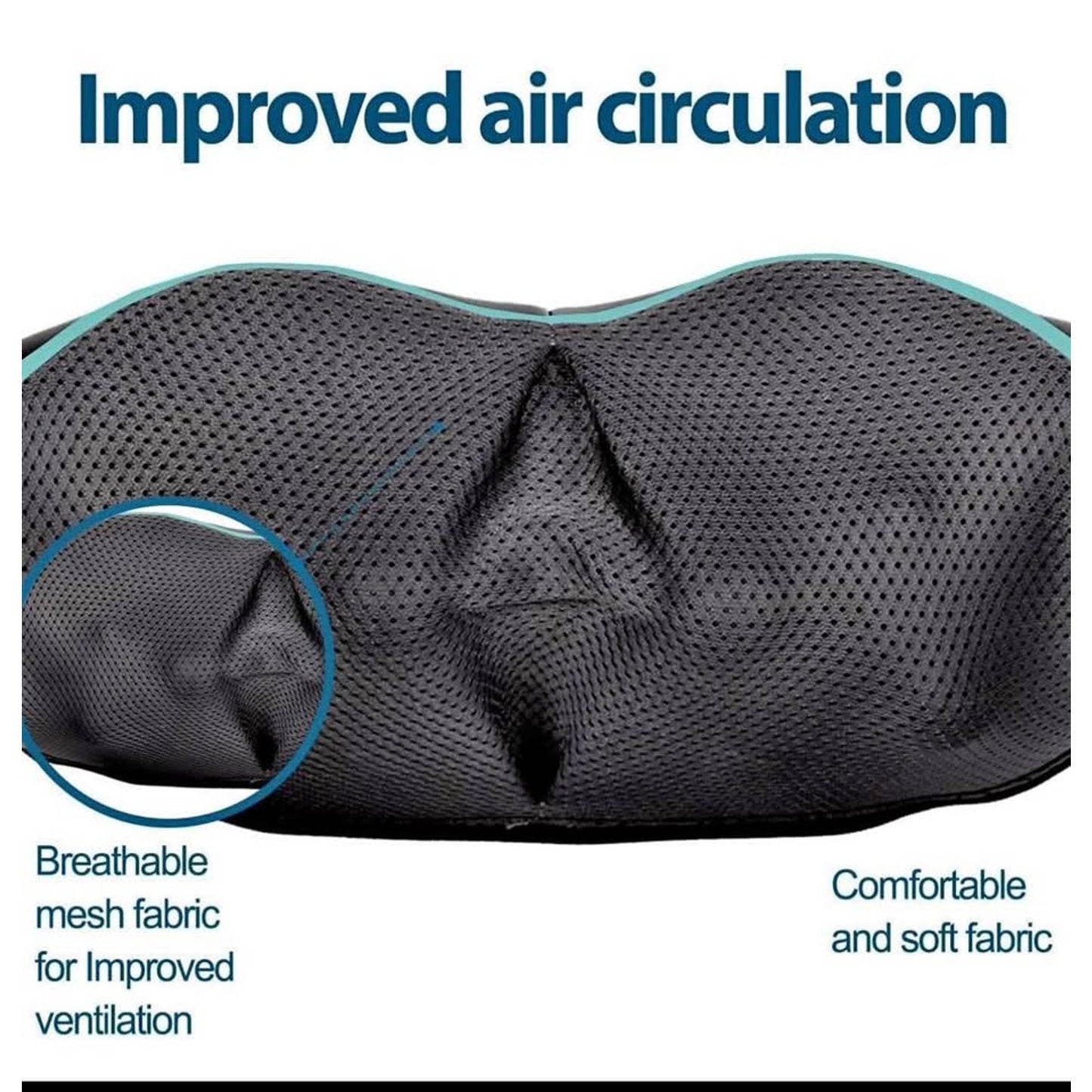 InvoSpa Shiatsu Neck and Back Massager with Heat - Deep Kneading Pillow for Massage - Electric Full