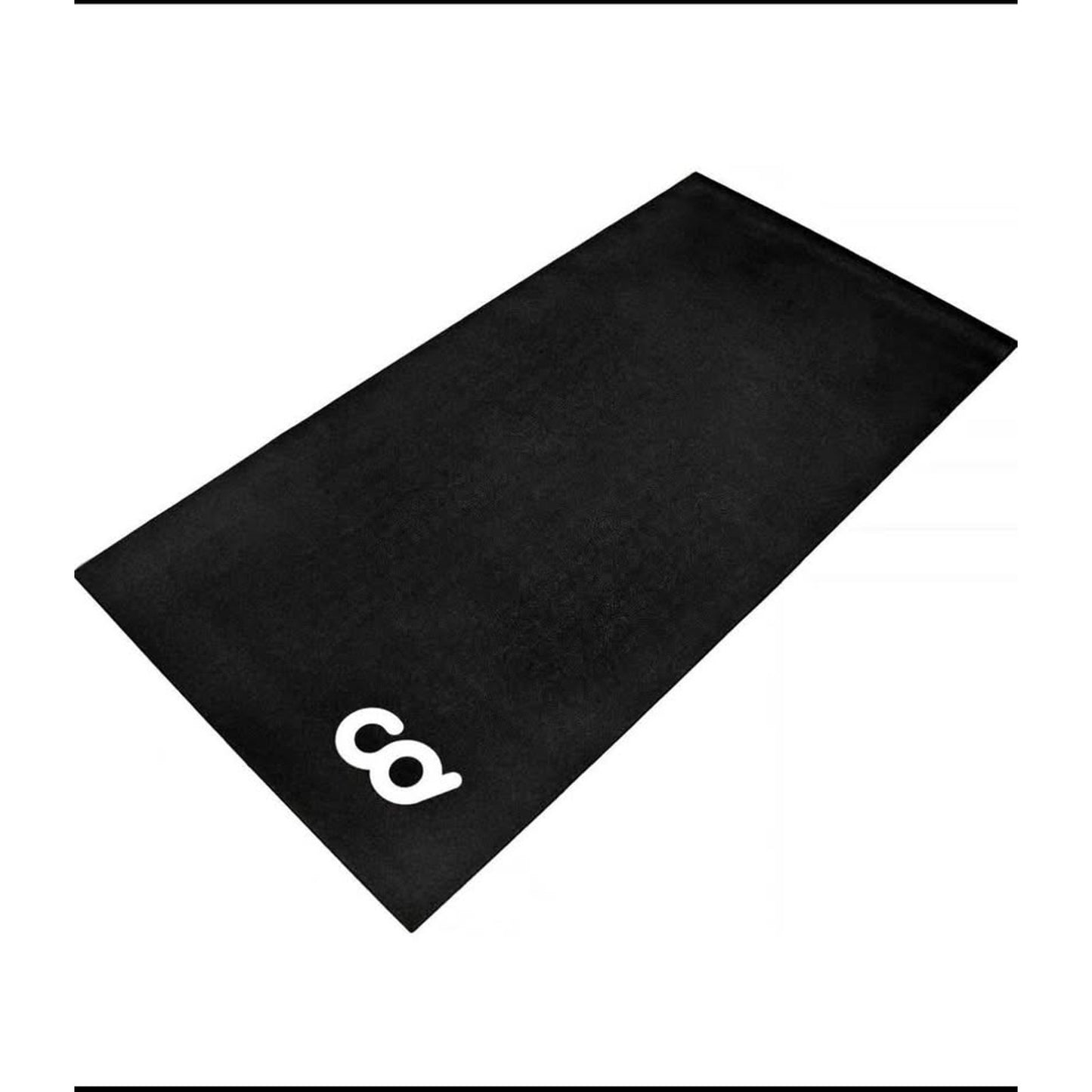 CyclingDeal High Density Trainer Floor Mat - Compatible with Indoor Exercise Stationary Bike Treadmi