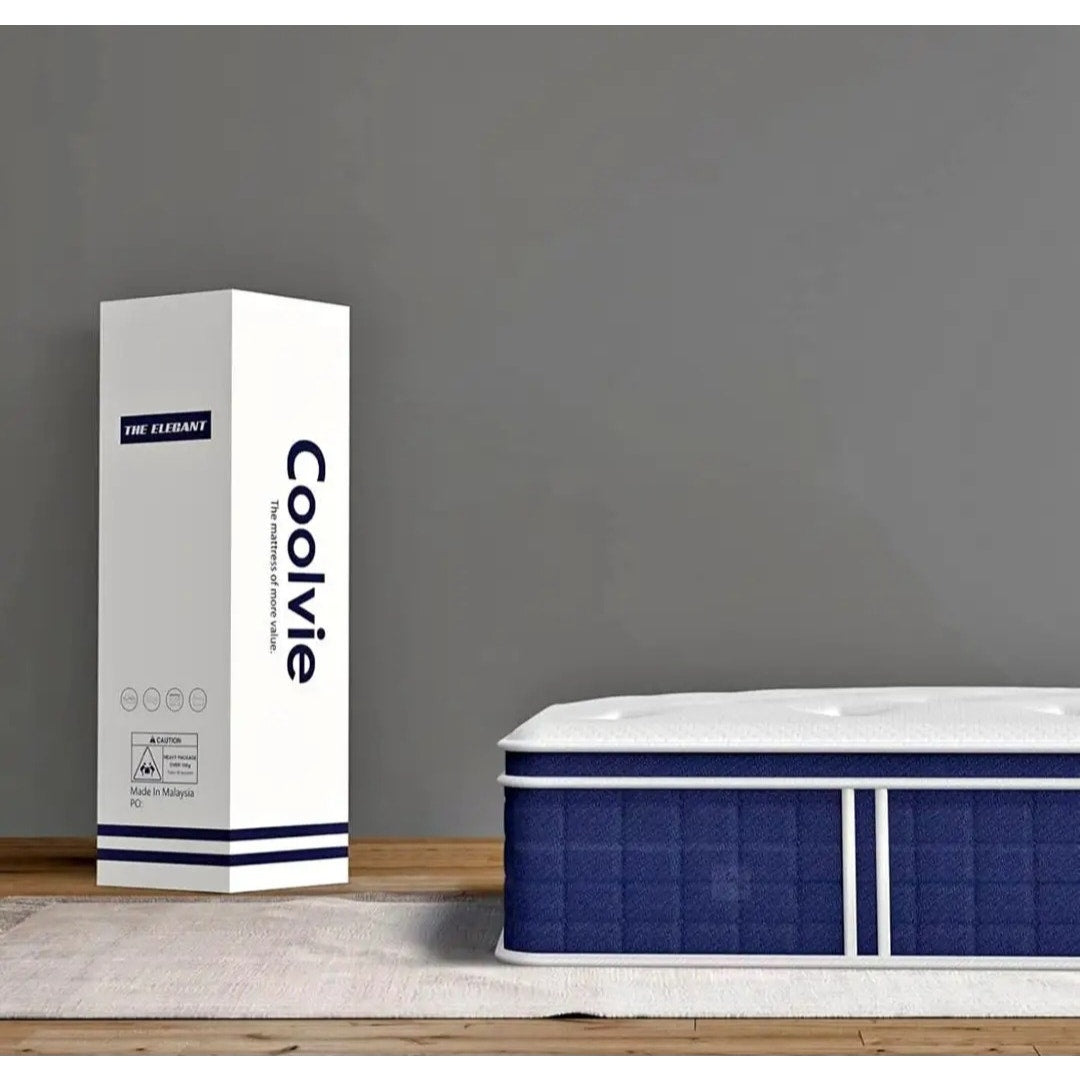 Coolvie California King Mattress 12 Inch, Medium Feel Cal King Mattress in a Box, Hybrid Individual