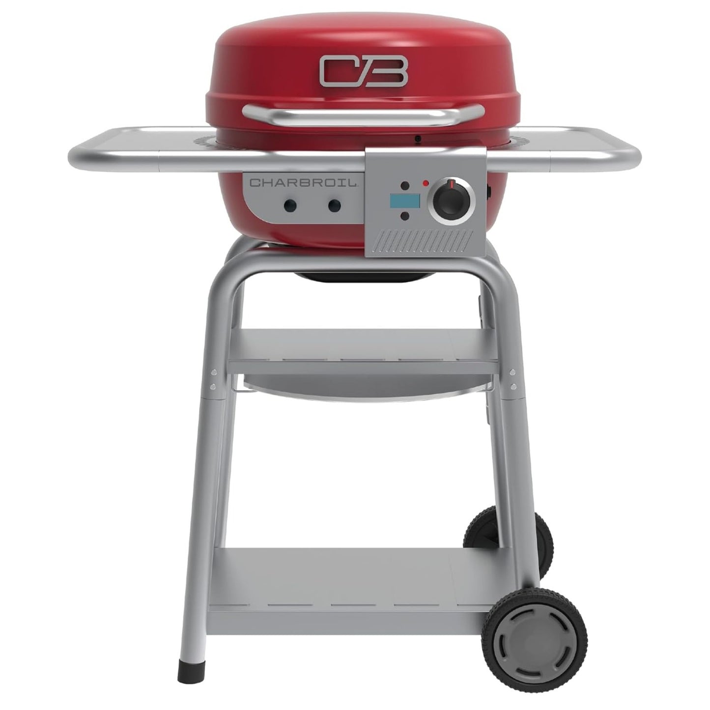Bistro Pro Electric Grill & Griddle + Charcoal Mode, Red - 25302146