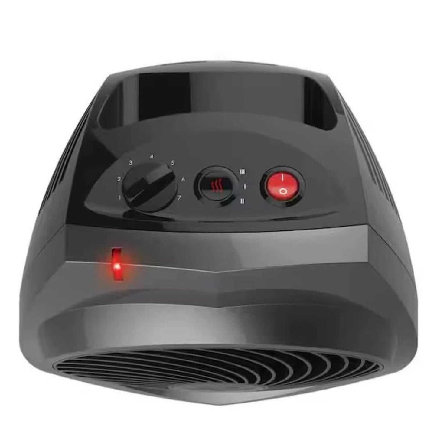 Vornado VH200 1500-Watt Electric Portable Space Heater, Whole Room Vortex Heat Circulation, Charcoal