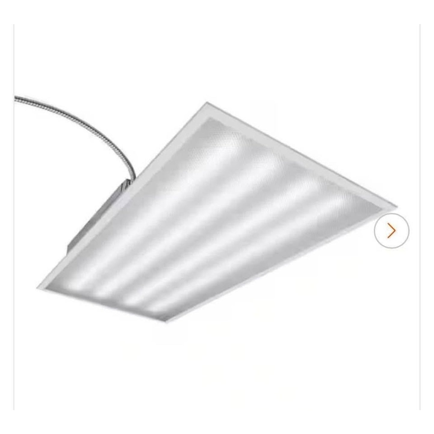 Metalux 2 ft. x 4 ft. 7717 Lumens Integrated LED Panel Light, 4000K 80 CRI