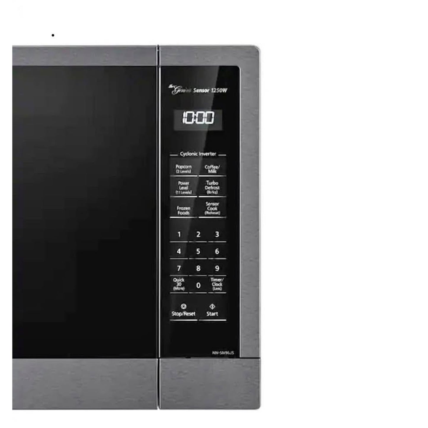 Panasonic 2.2 cu. ft. Countertop Microwave in Stainless Steel Built-in with Cyclonic Wave Inverter T