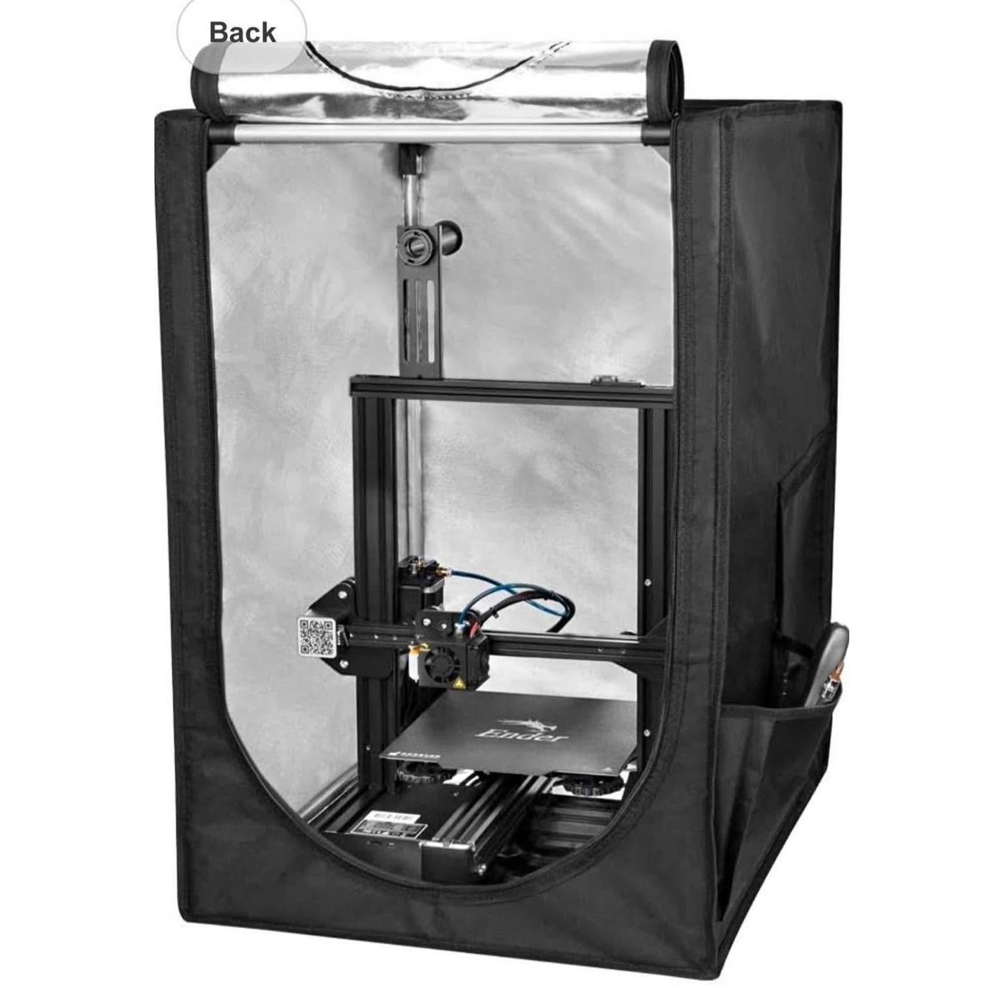 Creality 3D Printer Enclosure Fireproof and Dustproof Mini 3D Printer Tent for Ender 3/Ender 3 pro