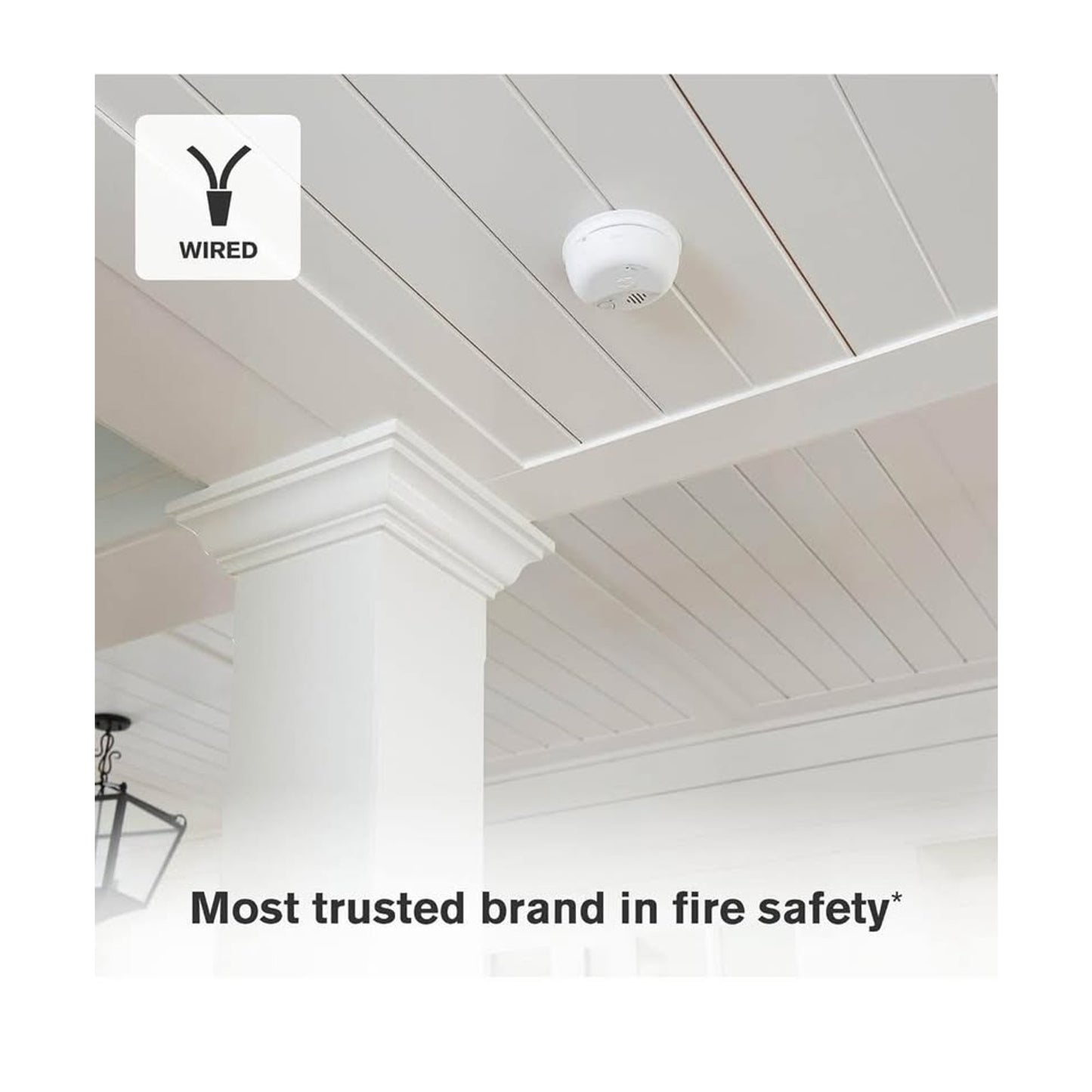 First Alert SMICO100-AC Interconnect Hardwire Combination Smoke & Carbon Monoxide Alarm with Battery