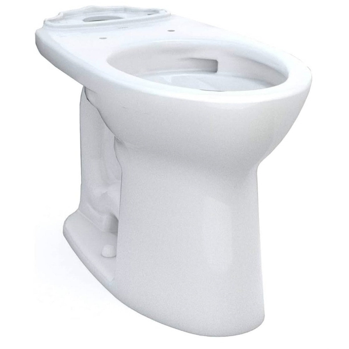 TOTO Drake Elongated TORNADO FLUSH Toilet Bowl with CEFIONTECT, Cotton White