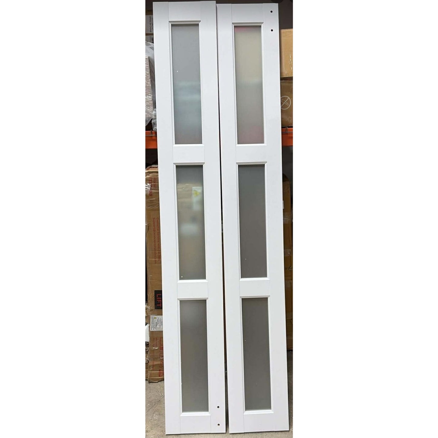 24" x 84" Bifold Sliding Barn Door with Hardware Kit Included