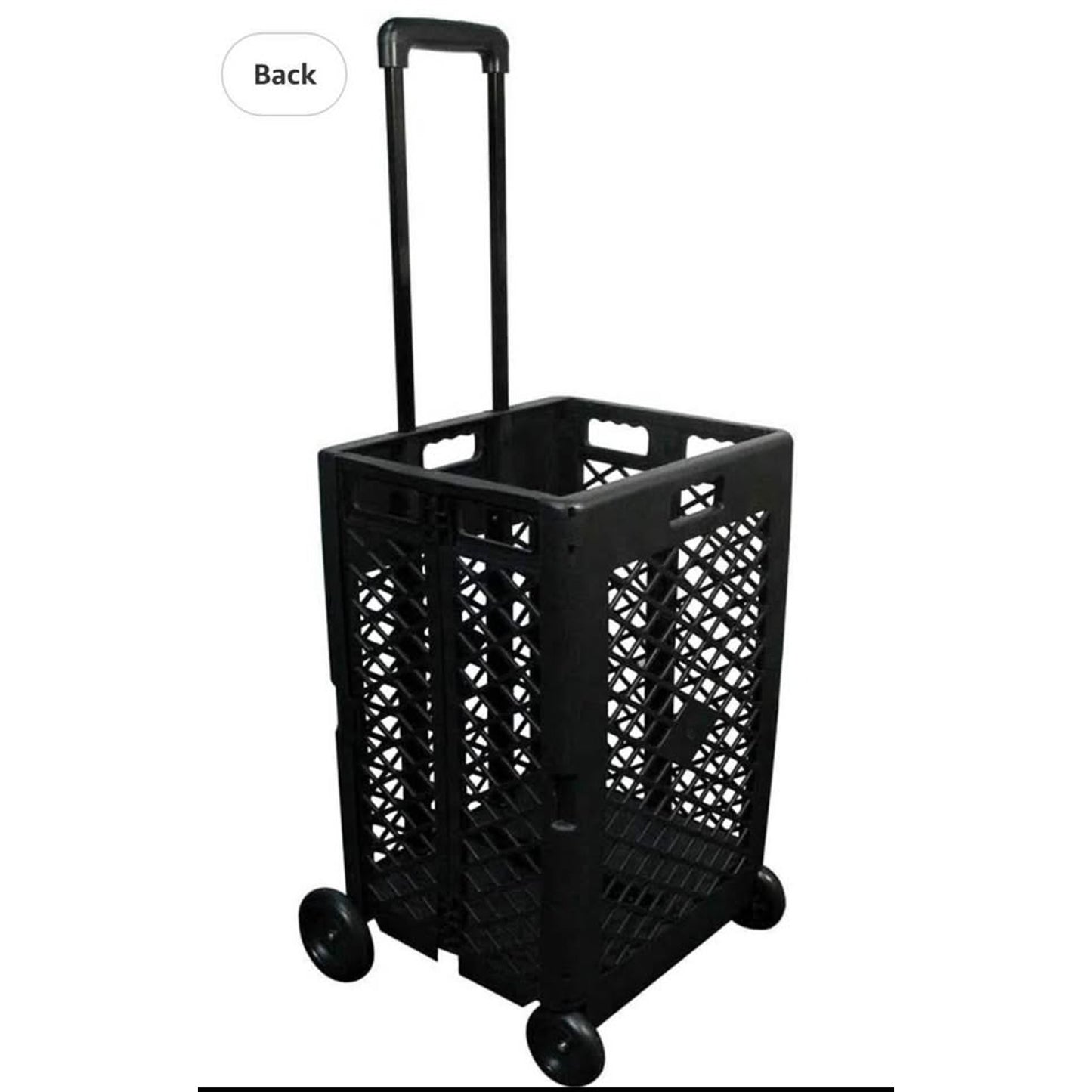Olympia Tools 85-404 Pack-N Mesh Rolling Cart, 55 Lb, Plastic, 55LB, Black