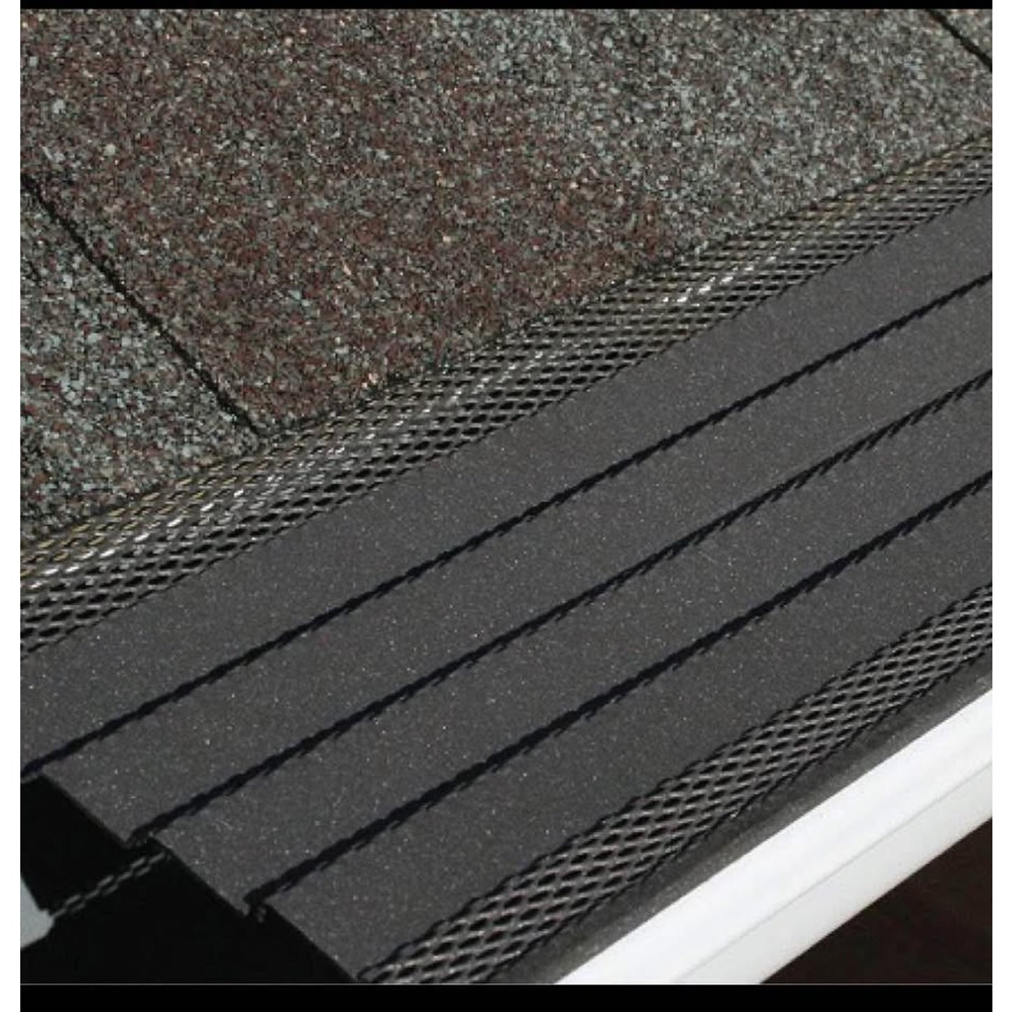 Amerimax Home Products 638010 Hoover Dam Gutter Guard, Dark Gray, 10 Count (Pack of 1)