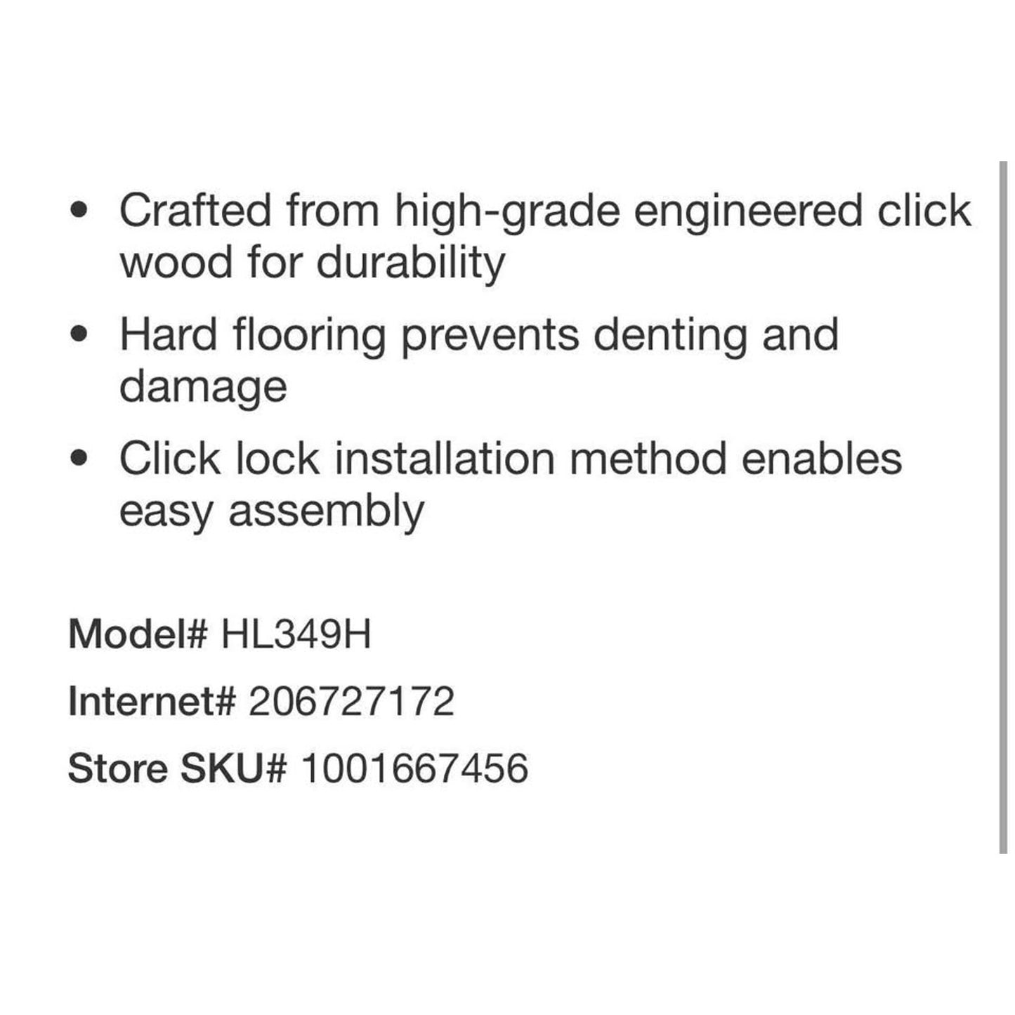 Ashor hickory 3/8 in. T x 5 in. W Wire Brushed Engineered hardwood flooring (19.7 sqft / case)