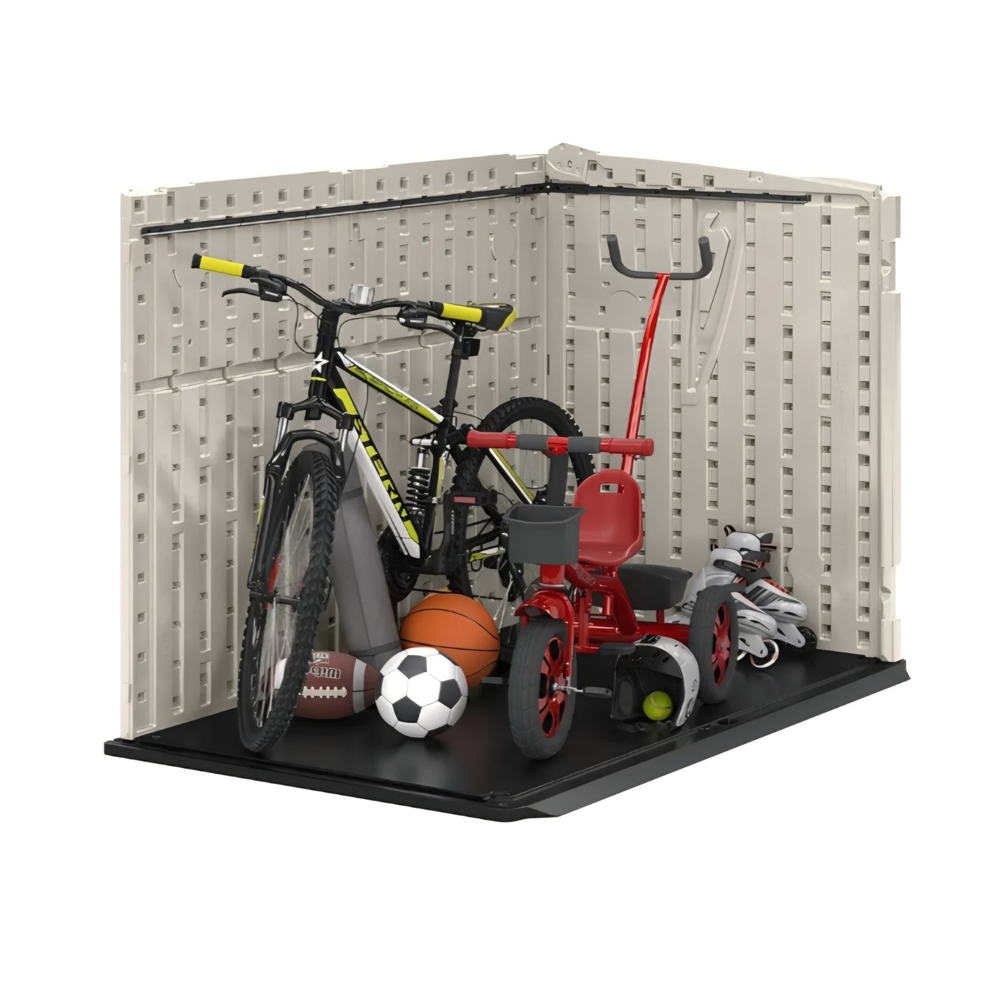 Horizontal Storage Shed, Made in The USA