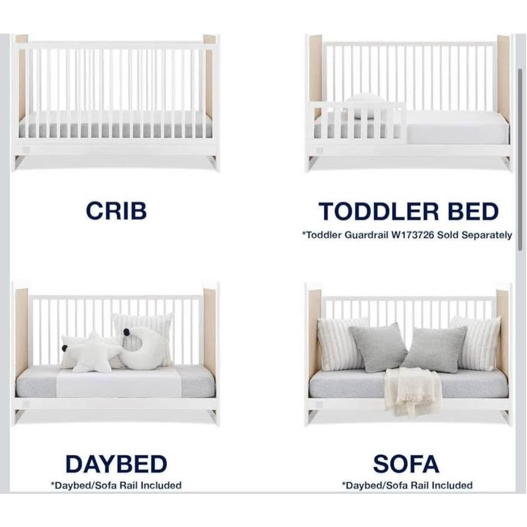 Delta Children babyGap Liam 4-in-1 Convertible Crib Greenguard Gold Certified - Converts to Toddler