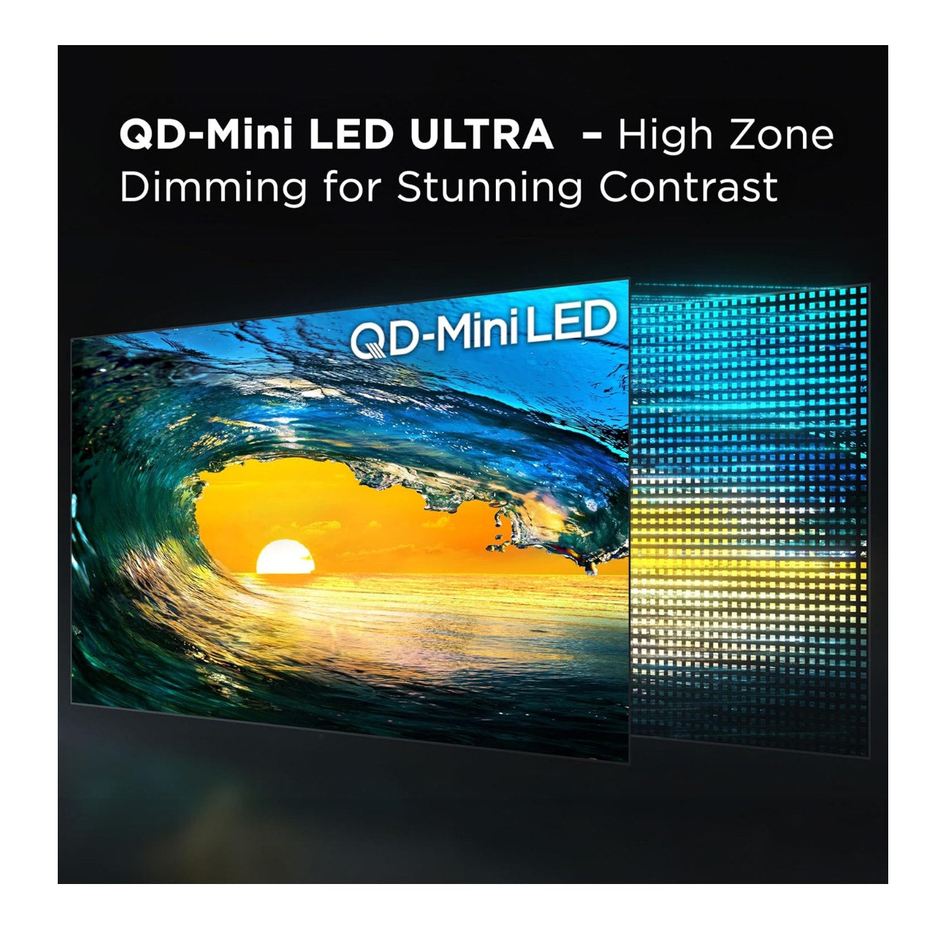 TCL 85-Inch QM85 QLED 4K Smart QD-Mini LED TV
