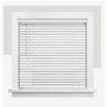 Cordless Mini Blinds, 60" W x 48" H 1 Inch Vinyl Window Blinds, Room Darkening & Privacy