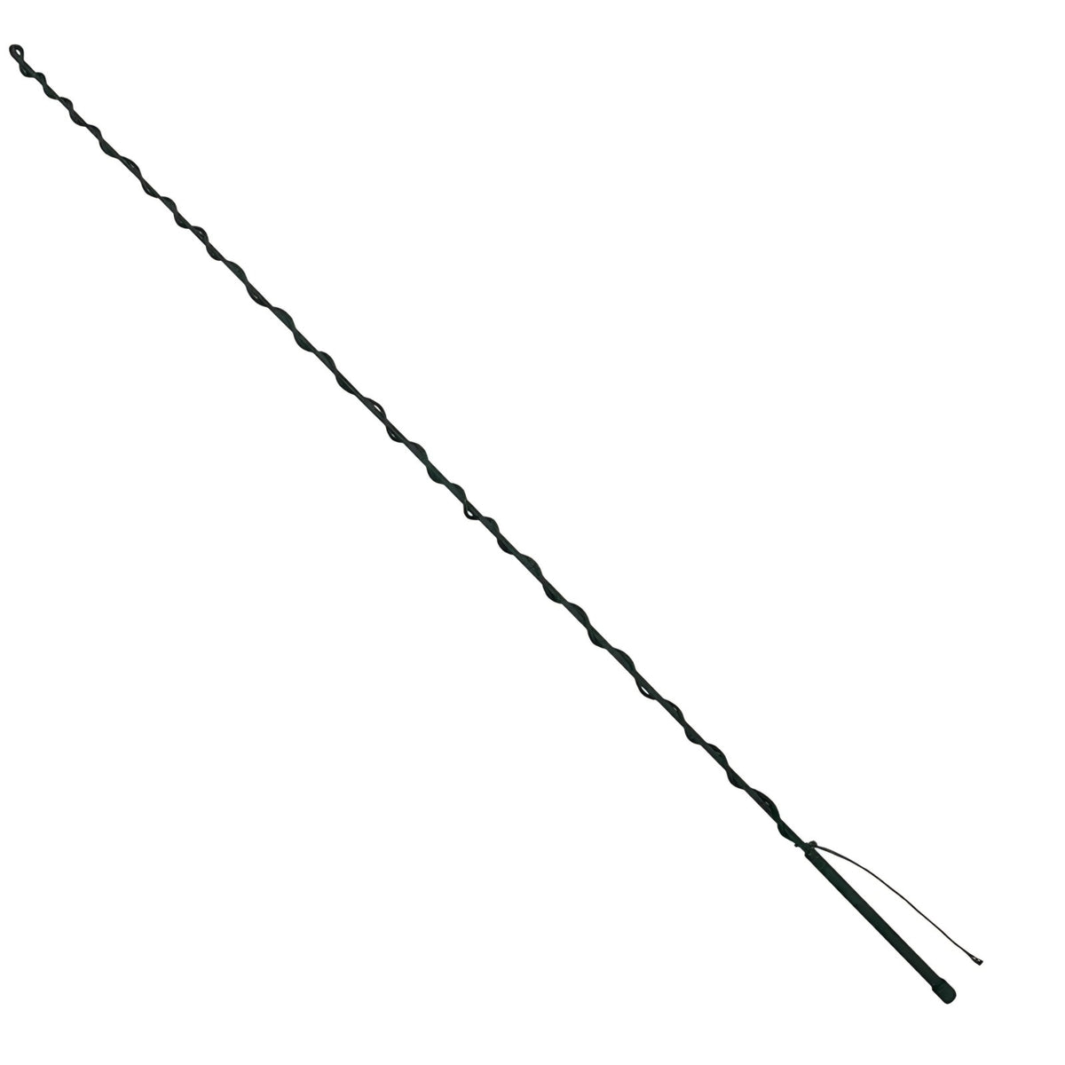 Weaver EquineWeaver Leather Stock Whip with Rubber Handle and 10" Popper, Red/White