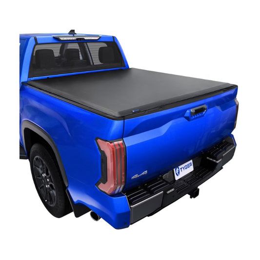 Tyger Auto T1 Soft Roll-up Truck Bed Tonneau Cover Compatible 2022-2026 Toyota Tundra | 5.5' (67")