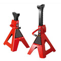 Big RED 12 Ton Jack Stands,18.31"-28.15", Heavy Duty Steel, 1 Pair 18.31-28.15 inch