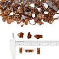 Stanbroil 10-Pound Fire Glass 1/2 in Reflective Tempered Fire Glass for Fire Pit, Copper Reflective
