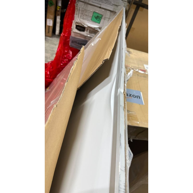 VIZ-PRO Double-Sided Magnetic Mobile Whiteboard, 72" x 48"