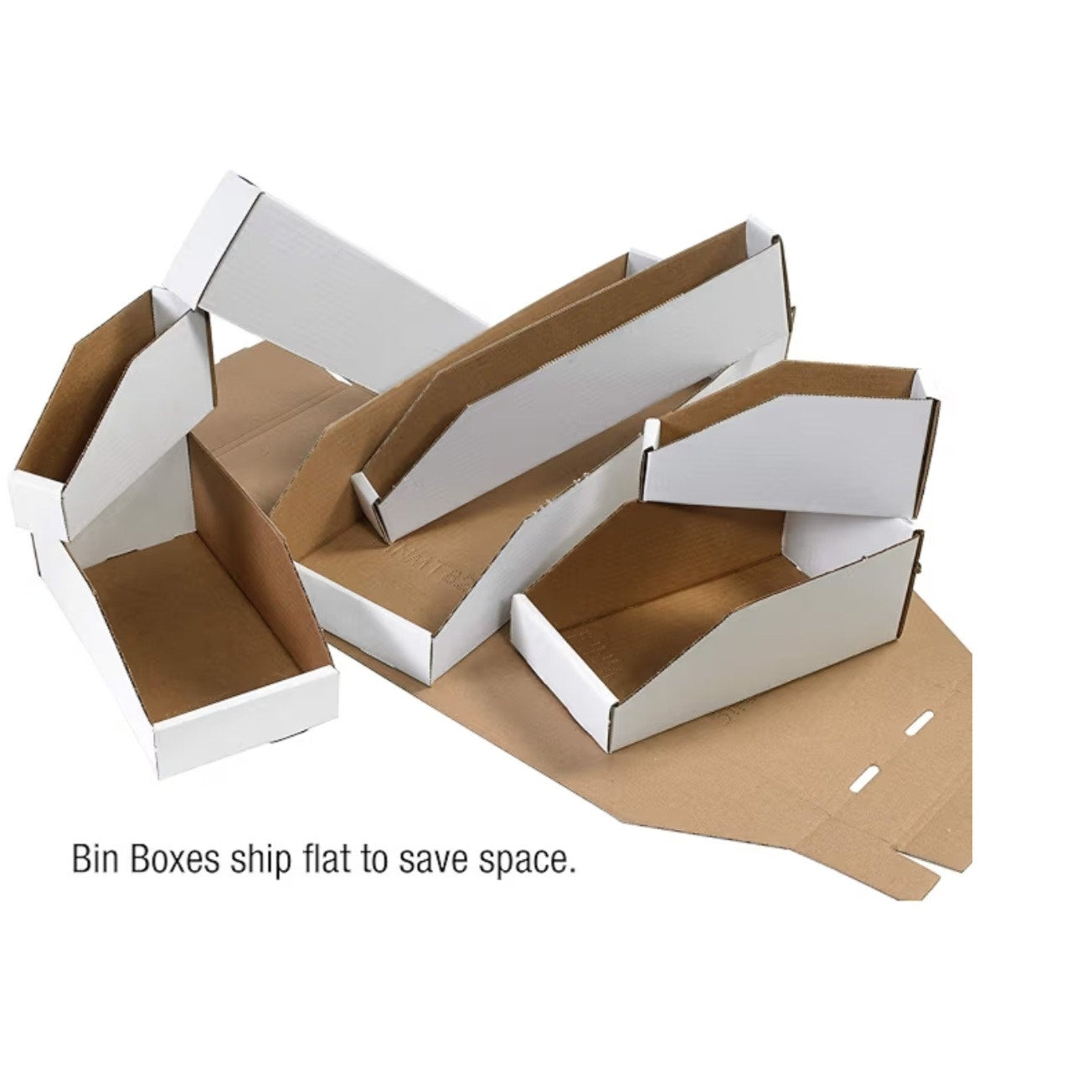 Box USA Storage Bins Large 16"L x 24"W x 12"H 25-Pack