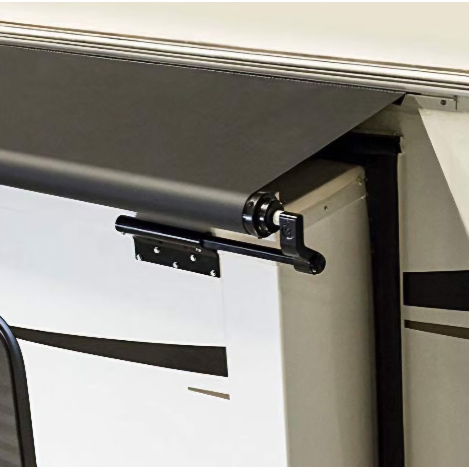 Solera Black Slide Topper Awning - 13' (12'7" Fabric)