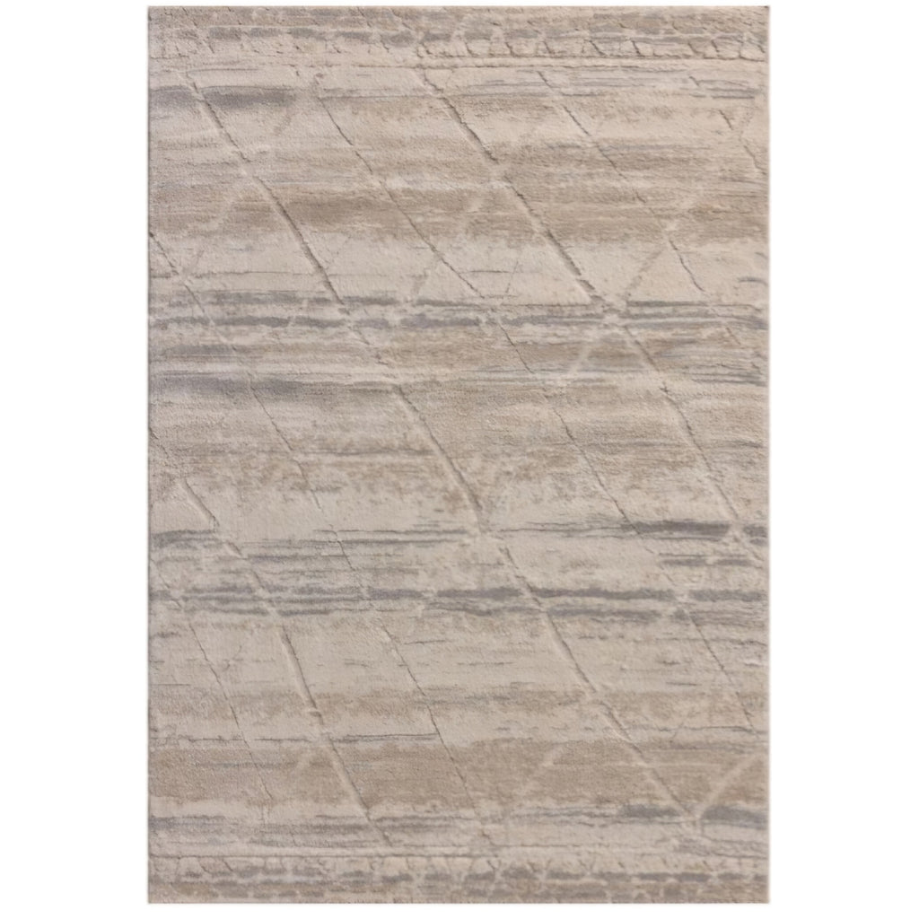 Loloi Amber Lewis Monty Ivory/Natural 18" x 18" Sample Rug MOT-02 Approx. 18"x18"
