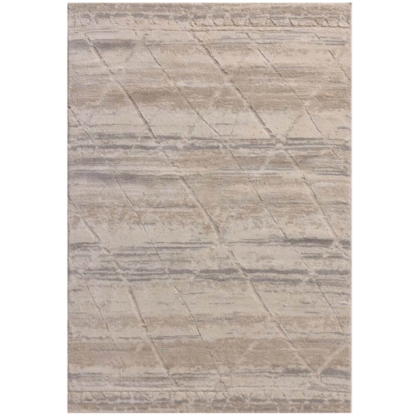 Loloi Amber Lewis Monty Ivory/Natural 18" x 18" Sample Rug MOT-02 Approx. 18"x18"
