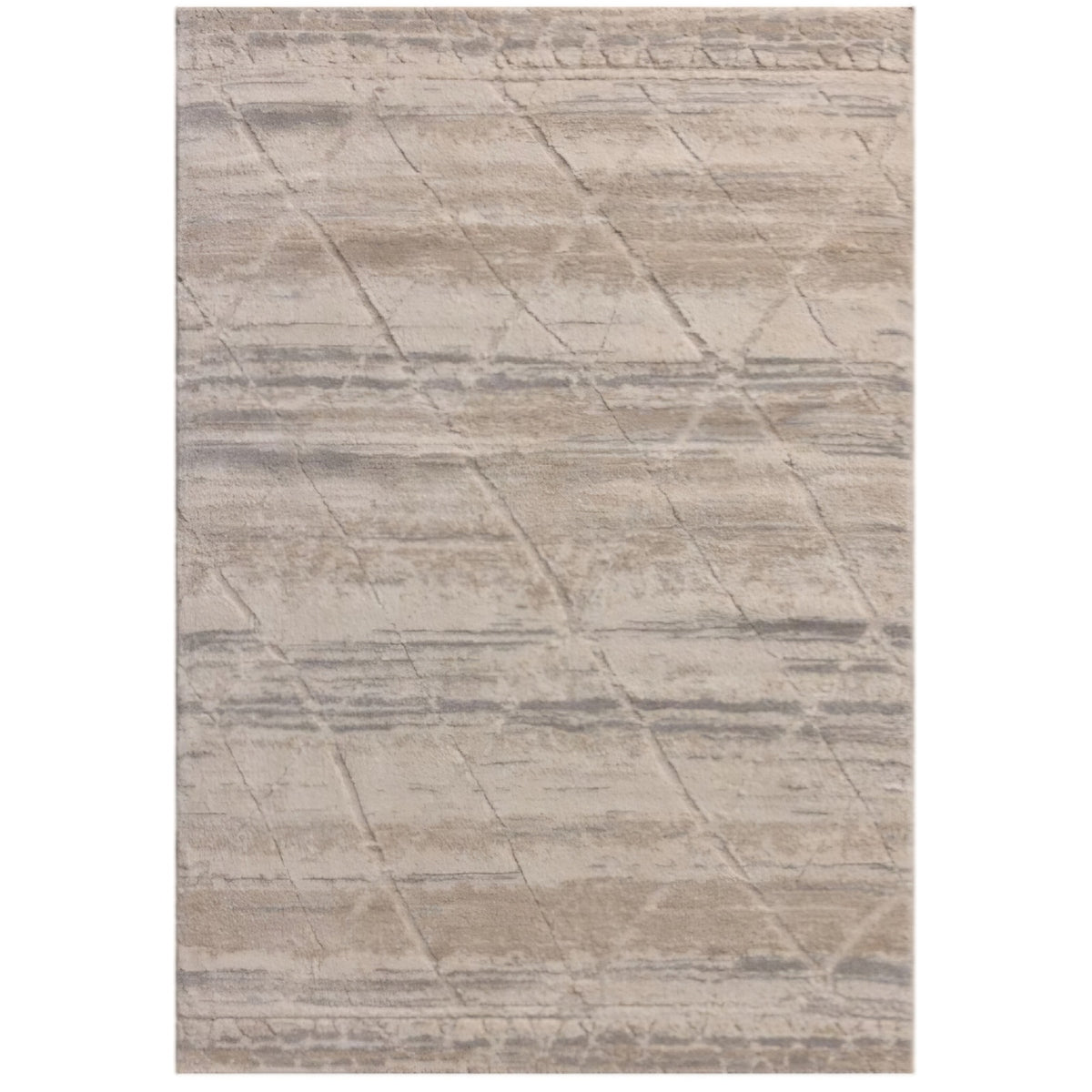 Loloi Amber Lewis Monty Ivory/Natural 18" x 18" Sample Rug MOT-02 Approx. 18"x18"