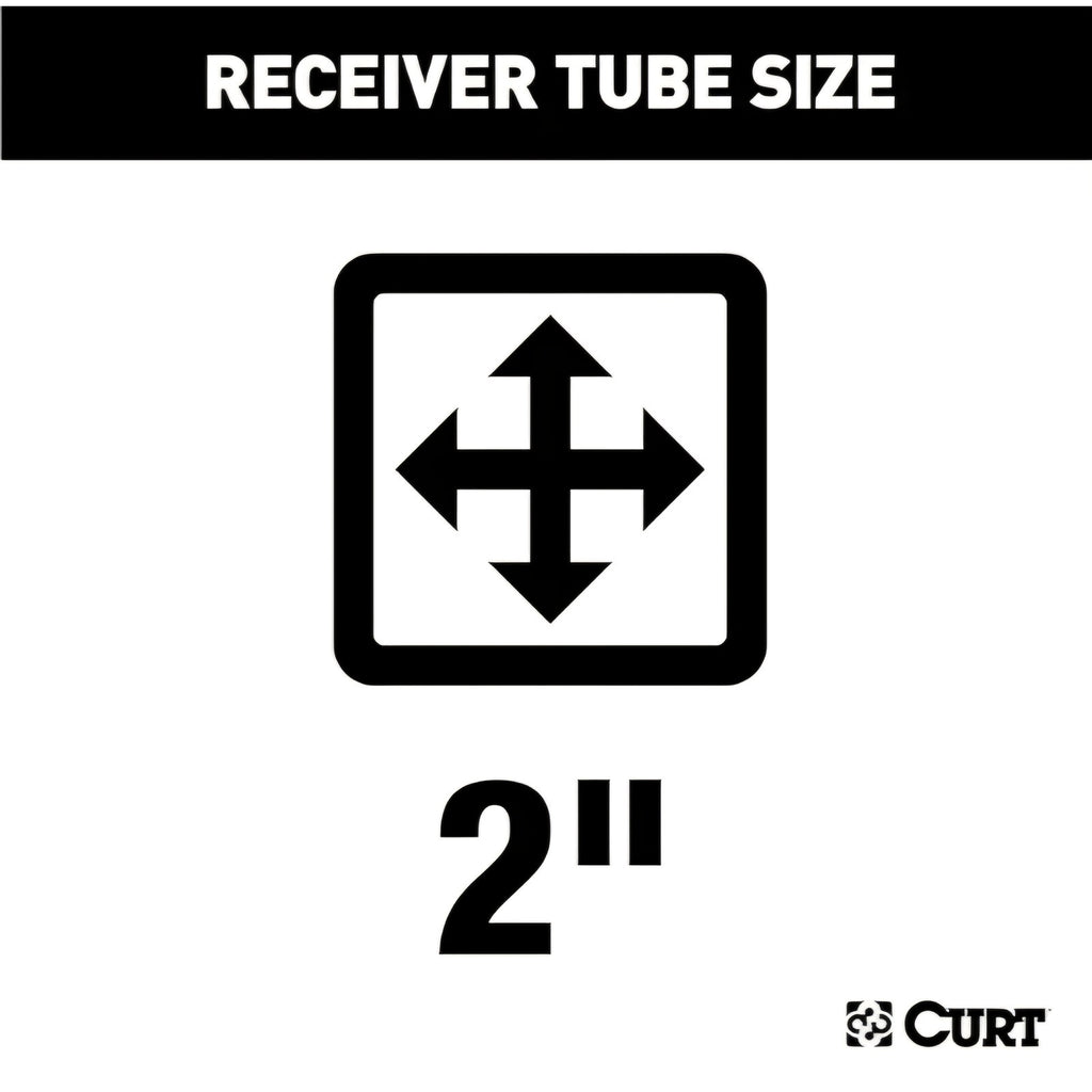 Class 4 Trailer Hitch, 2-Inch Receiver, Exhaust May Require Modification