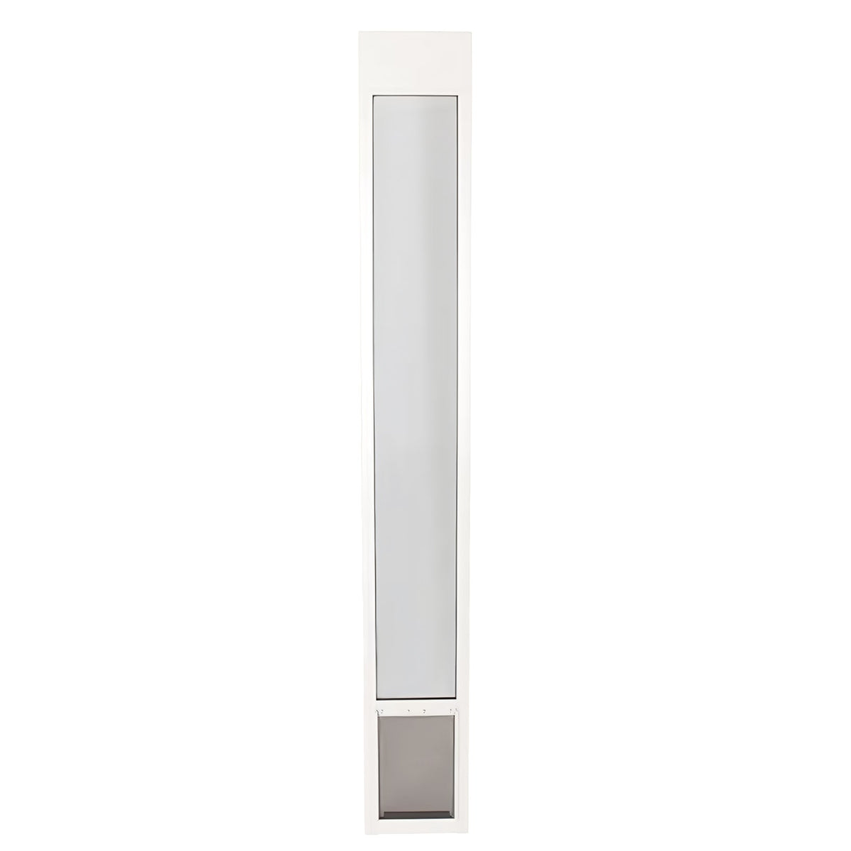Medium-Sliding Glass Pet Door for Dogs & Cats - Adjustable Height 91 7/16" to 96"