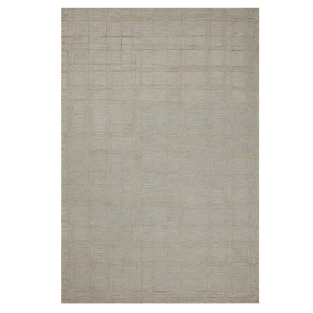 Area Rug Loloi Chris Loves Julia Polly Collection POL-09 Fog/Wheat 9'-3" x 13