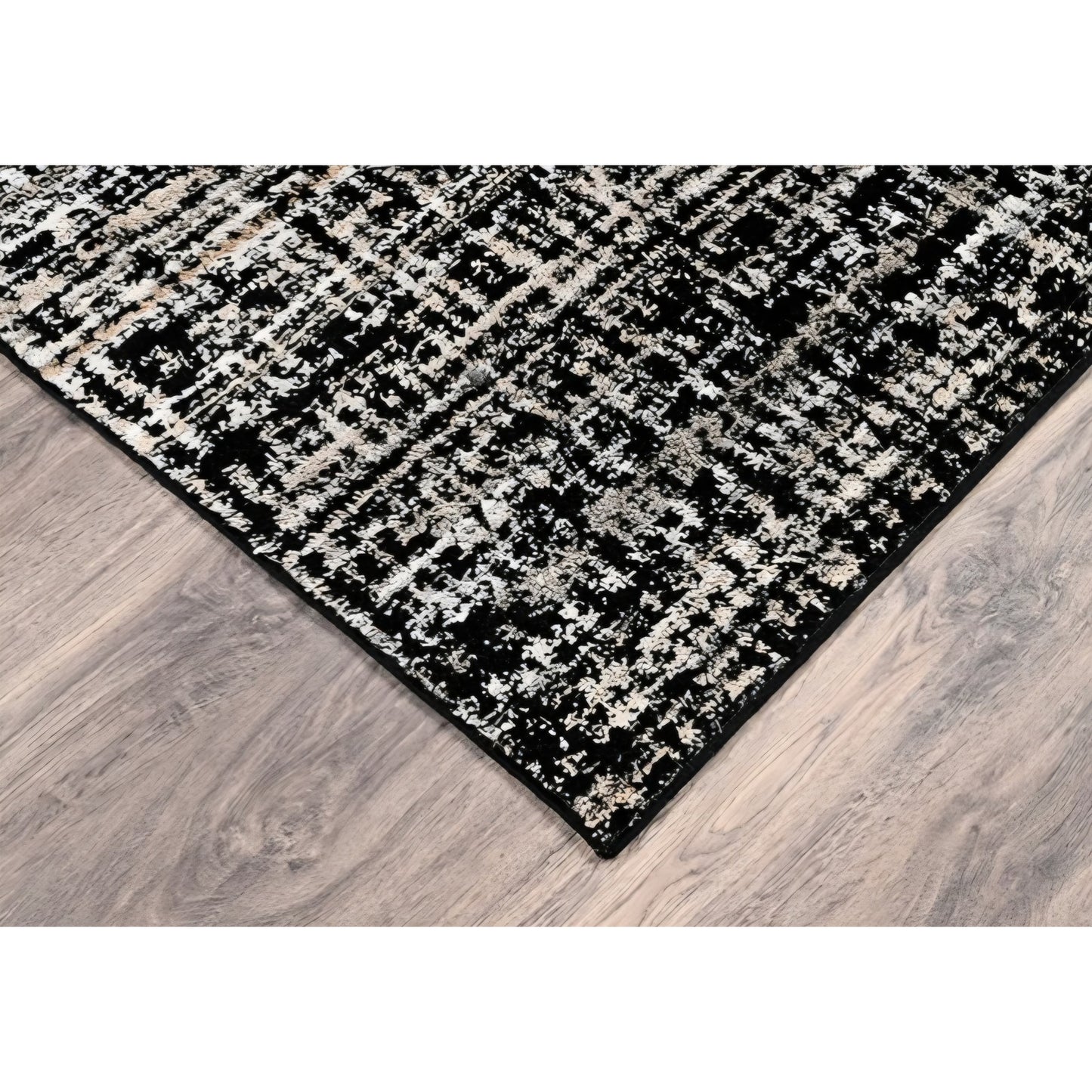 Garland Rug Rumba Indoor Floor Rug Area Rug Black/Earth Tones 12 Ft. X 12 Ft.
