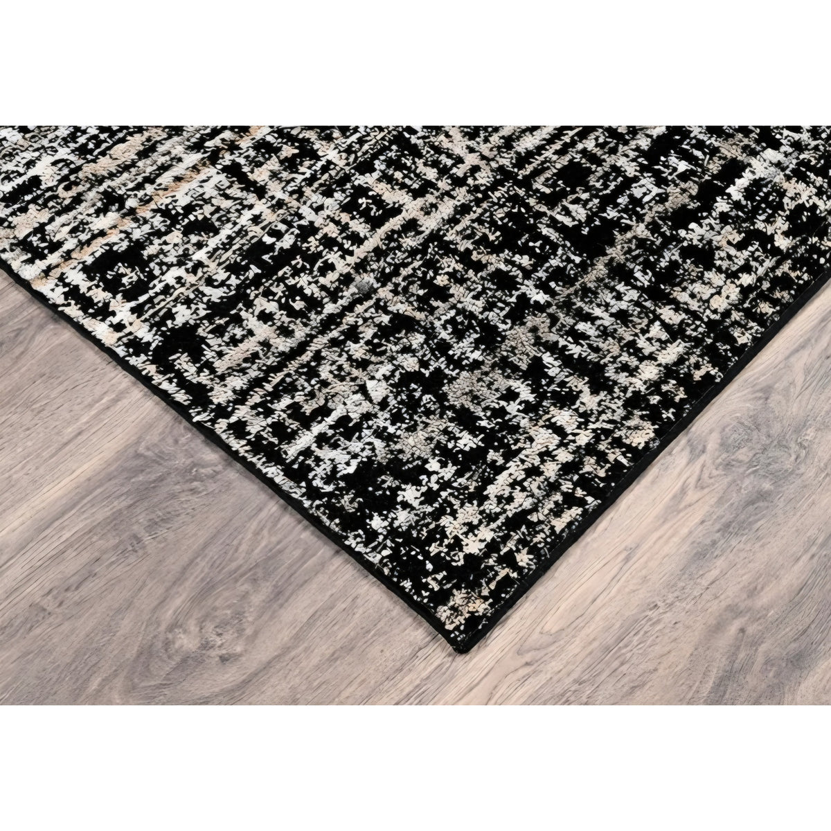 Garland Rug Rumba Indoor Floor Rug Area Rug Black/Earth Tones 12 Ft. X 12 Ft.