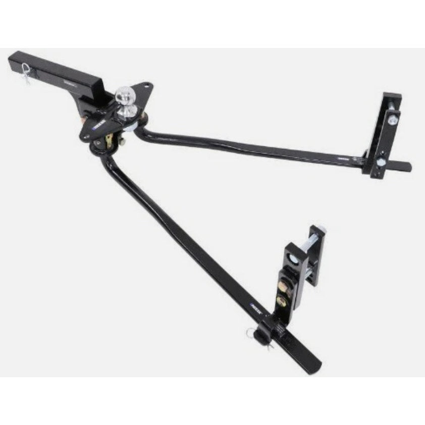 Reese 49913 Round Bar Weight Distribution Hitch 1150lb With Sway Control Towing