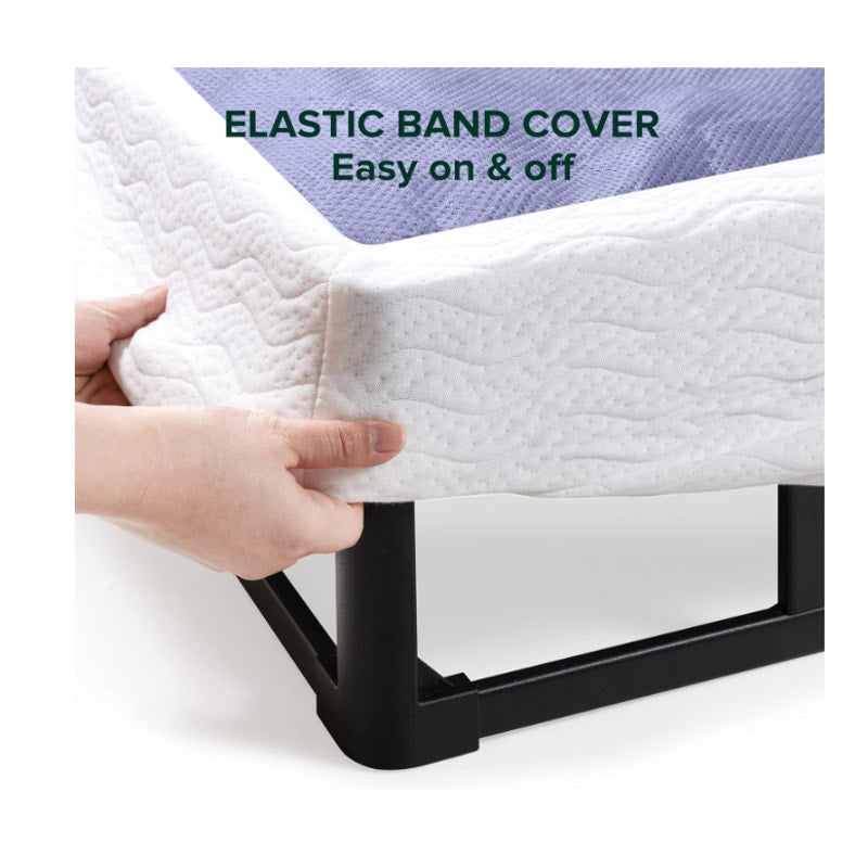Zinus 7 Inch Twin Metal Smart Box Spring with Quick Assembly, Mattress FoundationStrong Metal Frame
