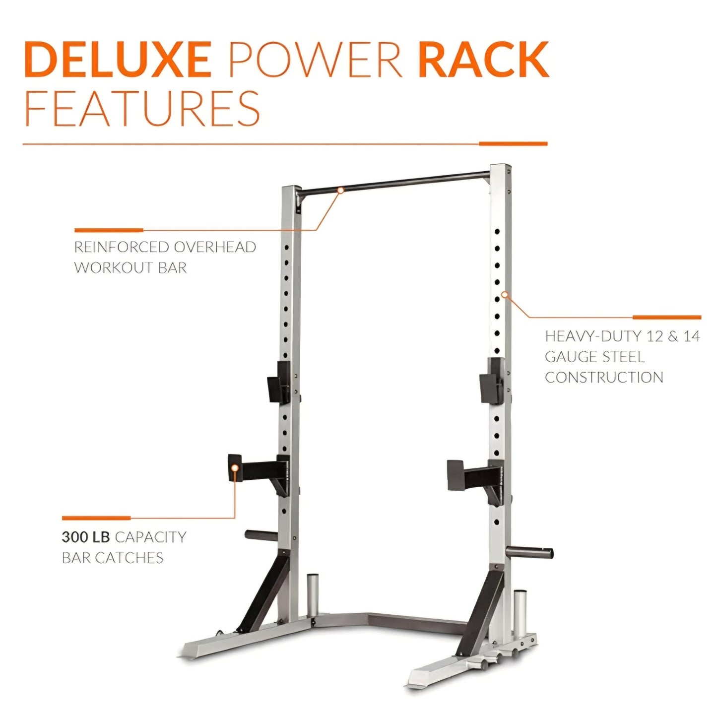 Cap Barbell FM-8000F Deluxe Power Rack Color Series
