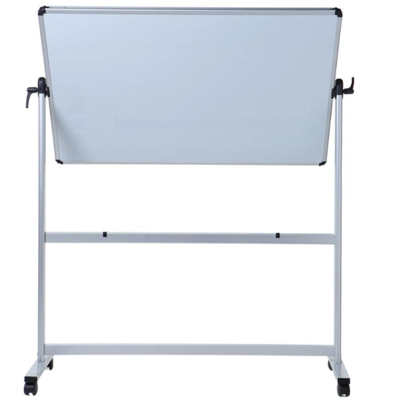 VIZ-PRO Double-Sided Magnetic Mobile Whiteboard, 72" x 48"