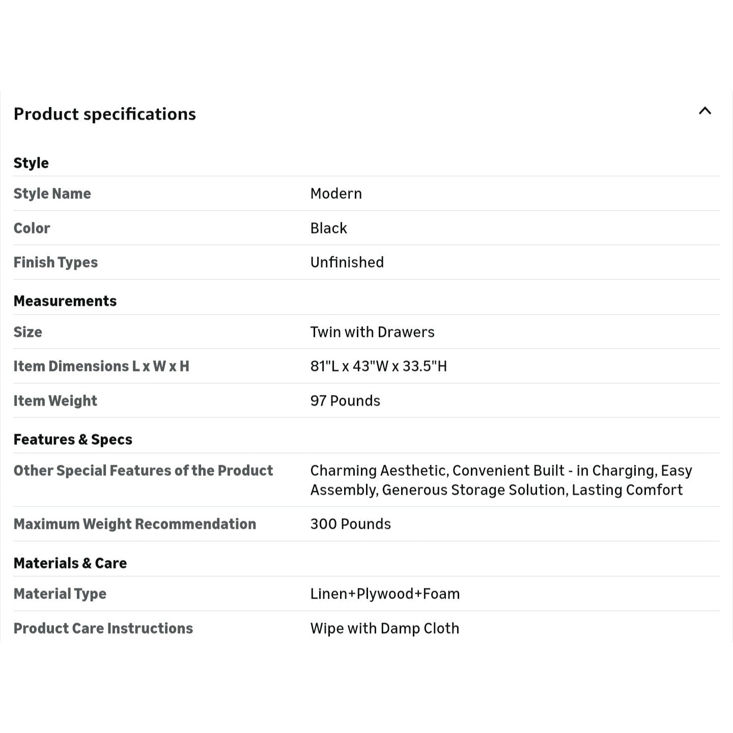 Twin Size Upholstered Daybed with 2 Storage Drawers, Gingham Daybed with USB Ports for Bedroom